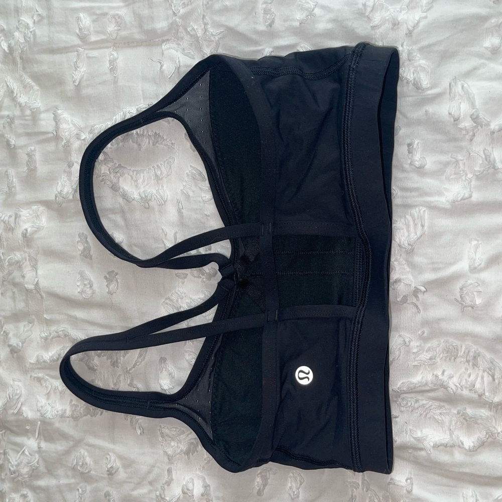 Lululemon black vintage sports bra